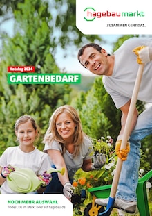 Aktueller Hagebaumarkt Prospekt "GARTENBEDARF" Seite 1 von 32 Seiten für Kyritz
