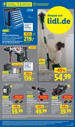 Lidl Bohrhammer im Prospekt 