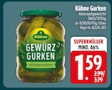 Gewürzgurken von Kühne im aktuellen EDEKA Prospekt für 1,59 €