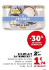 Riz au lait - La Fermière dans le catalogue Super U