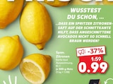 Spanische Zitronen bei Kaufland im Dreieich Prospekt für 0,99 €