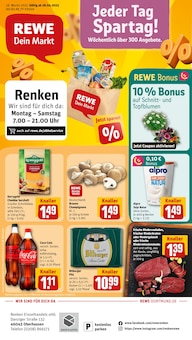 Rindfleisch im aktuellen REWE Prospekt (Oberhausen) Rindfleisch im REWE Prospekt "Dein Markt" mit 32 Seiten (Oberhausen)