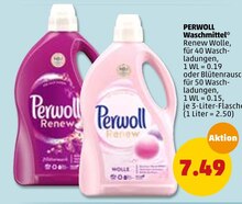Waschmittel von PERWOLL im aktuellen Penny-Markt Prospekt für 7.49€