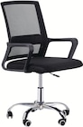 Chaise de bureau en maille à roulettes dans le catalogue Intermarché Hyper