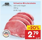 Schweine-Minutensteaks Angebot in Zernitz Schweine-Minutensteaks im aktuellen Prospekt bei Netto Marken-Discount in Zernitz