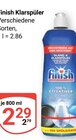 Klarspüler im Angebot bei GLOBUS in Rodgau Klarspüler Angebote von Finish bei GLOBUS Rodgau für 2,29 €