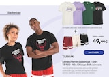 Damen/Herren Basketball T-Shirt TS 900 - NBA Chicago Bulls schwarz Angebote von Tarmak bei Decathlon Würzburg für 49,99 €
