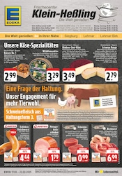 Aktueller EDEKA Prospekt mit Bratwurst, "Aktuelle Angebote", Seite 1