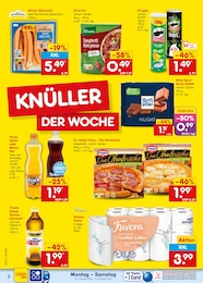 Pizza im Netto Marken-Discount Prospekt "Aktuelle Angebote" auf Seite 2
