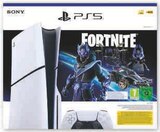 Pack Console PS5 Slim Edition Standard - Fortnite - Sony - Hyper U à Draguignan Pack Console PS5 Slim Edition Standard - Fortnite - Sony en promo chez Hyper U Draguignan à 549,99 €
