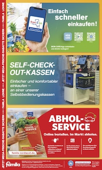 famila Nordwest Lohne Prospekt der aktuellen Woche, gültig von 29.09.2025 bis 04.10.2025 Aktueller famila Nordwest Lohne Prospekt "Sonderangebote" mit 2 Seiten