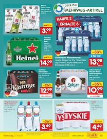 Bier im Netto Marken-Discount Prospekt "Aktuelle Angebote" mit 59 Seiten (Weißenfels)