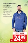 Herren-Kapuzen-Sweatshirt Angebote von Coast bei famila Nordost Elmshorn für 24,99 €