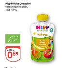 Früchte Quetschie Angebote von Hipp bei GLOBUS Erftstadt für 0,89 €