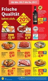 Würstchen im Lidl Prospekt in Remscheid Aktueller Lidl Prospekt mit Würstchen, "LIDL LOHNT SICH", Seite 20