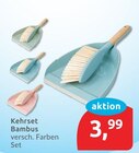 Kehrset Bambus im Angebot bei budni in Stade Kehrset Bambus Angebote bei budni Stade für 3,99 €
