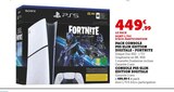 Pack Console PS5 Slim Edition Digitale - Fortnite - Sony - Super U à Montpellier Pack Console PS5 Slim Edition Digitale - Fortnite - Sony en promo chez Super U Montpellier à 449,99 €
