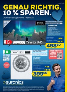 Fernseher im aktuellen EURONICS Prospekt (Lippstadt) Fernseher im EURONICS Prospekt "GENAU RICHTIG. 10% SPAREN." mit 14 Seiten (Lippstadt)