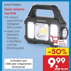 Solar-Arbeits-Leuchte von EASYmaxx im aktuellen Netto Marken-Discount Prospekt