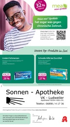 mea - meine apotheke Prospekt für Völklingen: "Unsere Juni-Angebote", 4 Seiten, 01.06.2025 - 30.06.2025