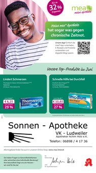 Aktueller mea - meine apotheke Prospekt "Unsere Juni-Angebote" für Völklingen Aktueller mea - meine apotheke Prospekt für Völklingen mit Seiten