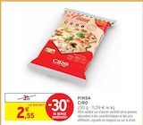 Pinsa - Ciro en promo chez Intermarché Champigny-sur-Marne à 2,55 €