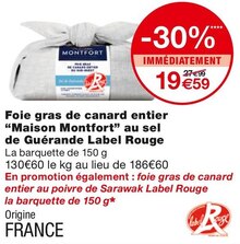 Foie gras de canard entier au sel de Guérande à Monoprix dans Le Blanc-Mesnil Foie gras de canard entier au sel de Guérande à Monoprix dans Le Blanc-Mesnil