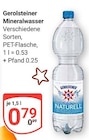 Aktuelle Gerolsteiner Angebote bei GLOBUS in Ludwigshafen (Rhein) Aktuelles Mineralwasser Angebot bei GLOBUS in Ludwigshafen (Rhein) ab 0,79 €