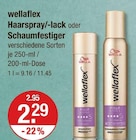 Haarspray/-lack von wellaflex im aktuellen V-Markt Prospekt für 2,29 €