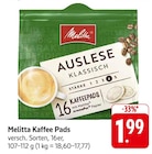 Kaffee Pads im Angebot bei EDEKA in Fellbach Kaffee Pads Angebote von Melitta bei EDEKA Fellbach für 1,99 €