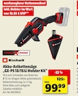 Akku-Astkettensäge „GE-PS 18/15 Li Holster Kit“ Angebote von Einhell bei Hagebaumarkt Freiburg für 99,99 €
