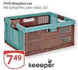 Profi-Klappbox Lea im Angebot bei GLOBUS in Frankenthal Profi-Klappbox Lea Angebote von keeeper bei GLOBUS Frankenthal für 7,49 €