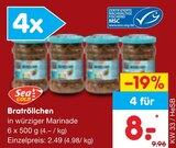 Bratröllchen im Angebot bei Netto Marken-Discount in Schwerin Bratröllchen Angebote von Sea Gold bei Netto Marken-Discount Schwerin für 8,00 €