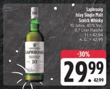 Islay Single Malt Scotch Whisky Angebote von Laphroaig bei E center Chemnitz für 29,99 €