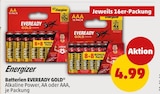 EVEREADY GOLD von Energizer im aktuellen Penny Prospekt