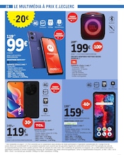Téléphone Portable Angebote im Prospekt "PRÉPAREZ LA RENTRÉE À PRIX E.LECLERC" von E.Leclerc Téléphone Portable Angebote im Prospekt "PRÉPAREZ LA RENTRÉE À PRIX E.LECLERC" von E.Leclerc auf Seite 20