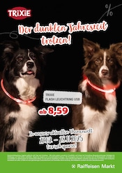 Aktueller Raiffeisen Markt Neunkirchen Zoohandlung Prospekt in Ruppichteroth und Umgebung, "Der dunklen Jahreszeit trotzen!" mit 1 Seite, 27.09.2025 - 28.11.2025