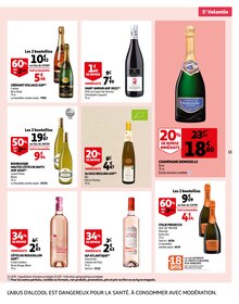 Promotion Saint-Valentin dans le prospectus Auchan Hypermarché, valable du 07/02/2023 au 14/02/2023 Promo Saint-Valentin dans le catalogue Auchan Hypermarché du moment à la page 13