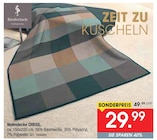 Wohndecke CHESS von Biederlack im aktuellen Zurbrüggen Prospekt