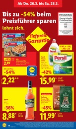 Lidl Waschmittel im Prospekt 