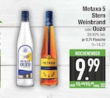 5 Stern Weinbrand Angebote von Metaxa bei EDEKA Augsburg für 9,99 €