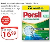 Waschmittel Pulver Angebote von Persil bei GLOBUS Jena für 16,99 €
