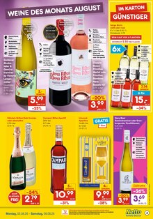 Sekt im aktuellen Netto Marken-Discount Prospekt (Heilbronn) Sekt im Netto Marken-Discount Prospekt "DER ORT, AN DEM DU IMMER AUSGEZEICHNETE PREISE FINDEST." mit 6 Seiten (Heilbronn)