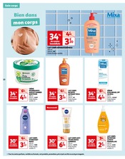 Promos Lait Hydratant dans le catalogue "Prenez soin de vous à prix tout doux" de Auchan Hypermarché à la page 10