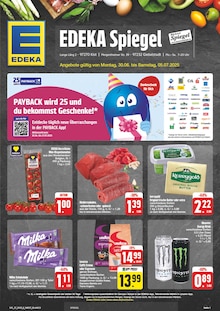 Aktueller EDEKA Prospekt "Wir lieben Lebensmittel!" Seite 1 von 28 Seiten für Eisingen