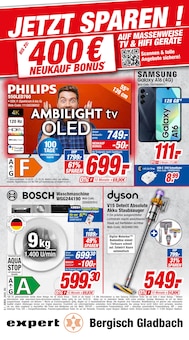 Aktueller expert Prospekt (Bergisch Gladbach, 8 Seiten zum blättern expert Prospekt Top Angebote mit 8 Seiten