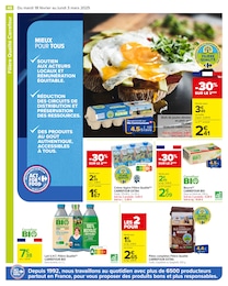 Offre Lait Bio dans le catalogue Carrefour du moment à la page 48