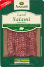 Fleischwurst oder Land Salami von Alnatura im aktuellen budni Prospekt