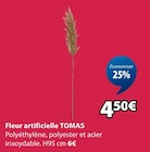 Fleur artificielle TOMAS en promo chez Jysk Villeneuve-d'Ascq à 4,50 €
