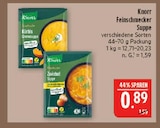 Kürbis Cremesuppe Angebote von Knorr bei Marktkauf Coburg für 0,89 €